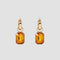 Cube Crystals Hoops Earrings - Zafari Studio Jewelry